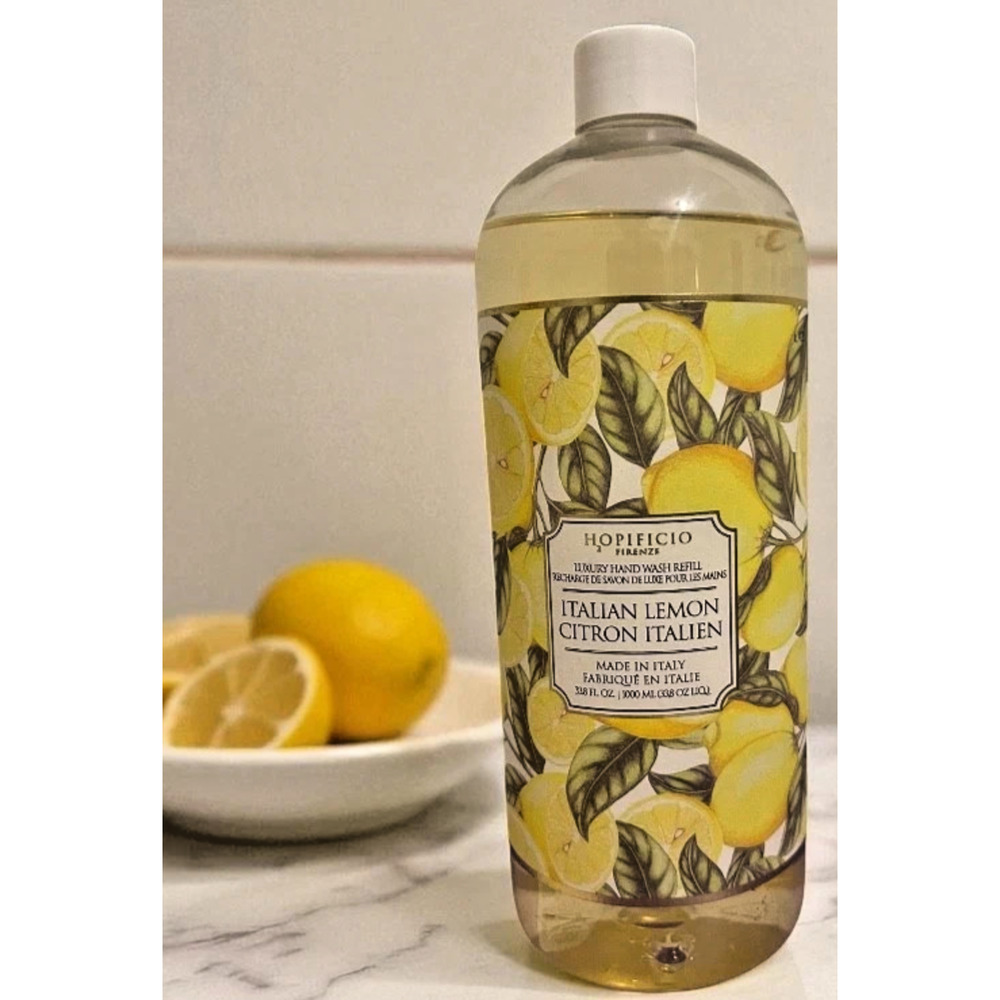 HOPIFICIO FIRENZE ITALIAN LEMON🍋LUXURY HAND WASH REFILL MADE IN ITALY 33.8 floz